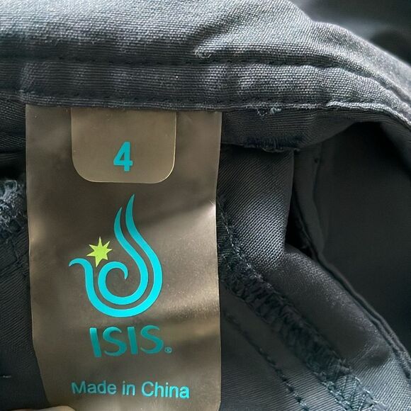 Isis Gray Hiking Capris Sz 4 - Picture 10 of 12